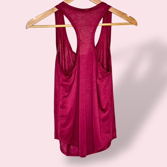 Lululemon All Love Tank Star Ruby Racerback Top Athletic Workout Yoga Gym Medium - Picture 2 of 3